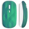 Image de Souris sans fil - Green - 3D design - Compatible Mac et PC - Clé USB incluse - Couleur verte