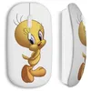 Image de Souris Sans Fil - Titi - Cartoon - USB WiFi Inclus - Compatible Mac et PC - Blanc