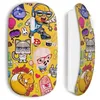 Image de Souris Sans Fil - MANIACASE - Funny little monsters - Jaune - Clé USB wifi - Compatible Mac et PC