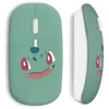 Image de Souris Sans Fil - Bulbizarre - Art Pokemon - USB Wifi - Compatible Mac et PC - Vert