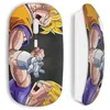 Image de Souris sans fil - Dragon Ball Z - Goku vs Vegeta - Noir - USB - Compatible Mac et PC