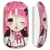 Image de Souris Sans Fil - Cute Girl Manga - Rose - USB - Optique - Compatible Mac et PC