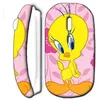 Image de Souris Sans Fil - Tweety - Carton Blanc - USB Wi-Fi Inclus - Compatible Mac et PC - Portable