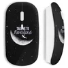 Image de Souris sans fil - MANIACASE - Neverland Peter Pan - Noir - USB wifi - Compatible Mac et PC