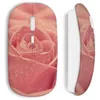 Image de Souris sans fil - MANIACASE - Rose - Clé USB wifi incluse - Compatible Mac et PC - Design élégant