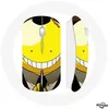 Image de Souris Sans Fil - MANIACASE - Koro Sensei - Jaune - Clé USB Wifi - Compatible Mac et PC