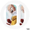 Image de Souris Sans Fil - MANIACASE - Saitama One Punch Man - Compatible Mac et PC - Clé USB incluse - Blanc