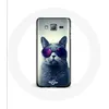 Image de Coque pour Samsung Galaxy j3 2016 Chat Lunettes violettes Style