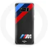 Image de Coque - MANIACASE - Samsung Galaxy S8 plus - Noir - Souple - BMW M Collection Logo