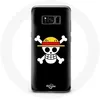 Image de Coque - MANIACASE - Samsung Galaxy S8 Plus - One Piece Manga - Tête de Mort - Noir