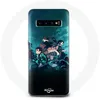 Image de Coque pour Samsung Galaxy s10 edge Demon Slayer Manga Tanjiro et Nezuko
