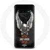Image de Coque - Harley Davidson - Samsung Galaxy S10 Edge - Noir - Aigle logo - Rigide
