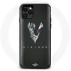 Image de Coque pour Iphone 12 - Vikings - Saison 6 - Logo V - Épée - Souple