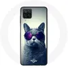 Image de Coque pour Samsung Galaxy A42 5G Chat lunettes Style