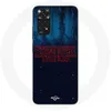 Image de Coque - MANIACASE - Xiaomi Redmi Note 11 4G - Logo Stranger Things - Souple - Bleu
