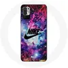 Image de Coque pour Xiaomi Redmi Note 10 5G Nike Espace Coloré Logo