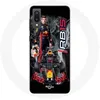 Image de Coque - maniacase - Samsung Galaxy A02 - Formule 1 Max Verstappen - Souple - Noir