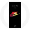 Image de Coque pour Samsung Galaxy Note 9 Nike Logo Couleur fond noir