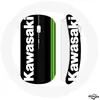 Image de Souris sans fil - MANIACASE - Kawasaki Logo - Couleur noire - Clé USB wifi incluse - Compatible Mac et PC