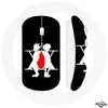 Image de Souris Sans Fil - Hunter x Hunter - Noir - Compatible Mac et PC - USB Wifi - Manga Logo