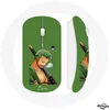 Image de Souris Sans Fil - One Piece - Zoro - Clé USB WiFi incluse - Compatible Mac et PC - Couleur Verte