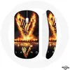 Image de Souris Sans Fil - MANIACASE - Vikings Saison 6 - Logo V - Épée de Feu - Compatible Mac et PC