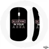 Image de Souris Sans Fil - Blackpink - Logo Rose - Compatible Mac et PC - Clé USB WiFi - Noir