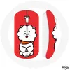 Image de Souris Sans Fil - MANIACASE - BT21 RJ - Fond Rouge - Clé USB Wifi - Compatible Mac et PC