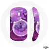 Image de Souris Sans Fil - BTS - Bulletproof - Couleur Violet - Clé USB Wifi - Compatible Mac et PC
