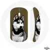 Image de Souris Sans Fil - MANIACASE - Husky de Sibérie - Vert - Clé USB wifi incluse - Compatible Mac et PC