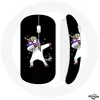 Image de Souris Sans Fil - Dab - Licorne - Noir - USB - Compatible Mac et PC