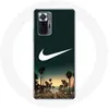 Image de Coque pour Xiaomi Redmi Note 10 Pro - Nike - Souple en silicone - Vert - Protection optimale - Mixte