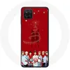 Image de Coque pour Samsung Galaxy A42 5G BTS Bangtan Garçons Fond Rouge Cadeau de Noël 2023