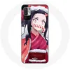 Image de Coque pour Xiaomi Redmi Note 10T 5G Anime Demon Slayer Kamado Nezuko Le jour de Noël 2023