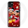 Image de Coque - maniacase - Iphone 13 Mini - Mickey Mouse - Minnie Mouse - Souple - Noir