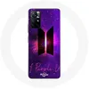 Image de Coque pour Xiaomi Redmi Note 11s 5G - Bangtan Sonyeondan - Logo BTS - Violet - Souple - Mixte