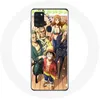 Image de Coque pour Samsung Galaxy A21s - One Piece - Luffy - Souple - Manga Anime - Blanc