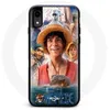 Image de Coque pour Iphone XR - One Piece - Luffy - Souple - Blanc - Mixte