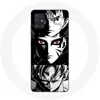 Image de Coque pour Samsung Galaxy A51 - Anime Manga - Noir et Blanc - Souple - Protection et Décoration