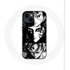 Image de Coque pour Iphone 14 - Anime Manga - Sangoku Naruto Luffy - Souple - Noir et Blanc - Protection Smartphone