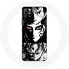 Image de Coque pour smartphone - Maniacase - Xiaomi Redmi Note 11s 5G - Anime manga - Noir et blanc - Souple