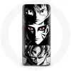 Image de Coque - Maniacase - Galaxy A10 - Noir et blanc - Anime manga - Souple