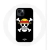 Image de Coque - Maniacase - Iphone 14 - Tête de Mort - Souple - Noir - Manga