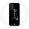 Image de Coque - Maniacase - Samsung Galaxy A13 4G - One Piece Manga Anime Luffy - Souple - Noir