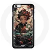 Image de Coque - Maniacase - Iphone 7 - Demon Slayer Tanjiro - Souple - Noir