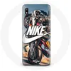 Image de Coque - Nike - Samsung Galaxy A10 - Souple - Blanc - Motif Roue Moto