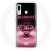 Image de Coque - Maniacase - Samsung Galaxy A20 - Noir - Souple - Kpop Logo Rose