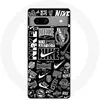 Image de Coque - MANIACASE - Google Pixel 7a - Noir et blanc - Graffiti - Souple