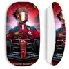 Image de Souris sans fil - maniacase - Lewis Hamilton - Blanche - Nano récepteur USB - Optique