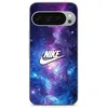 Image de Coque pour Google Pixel 9 Pro XL nike logo blanc espace coloré